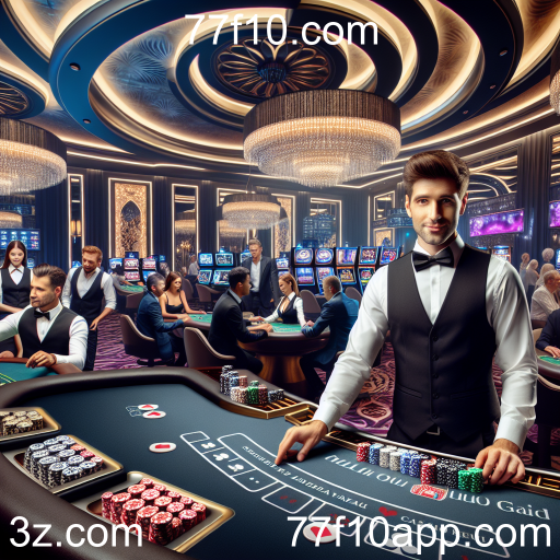 Cassino ao Vivo: A Experiência Realista do Jogo Online em 77f10.com